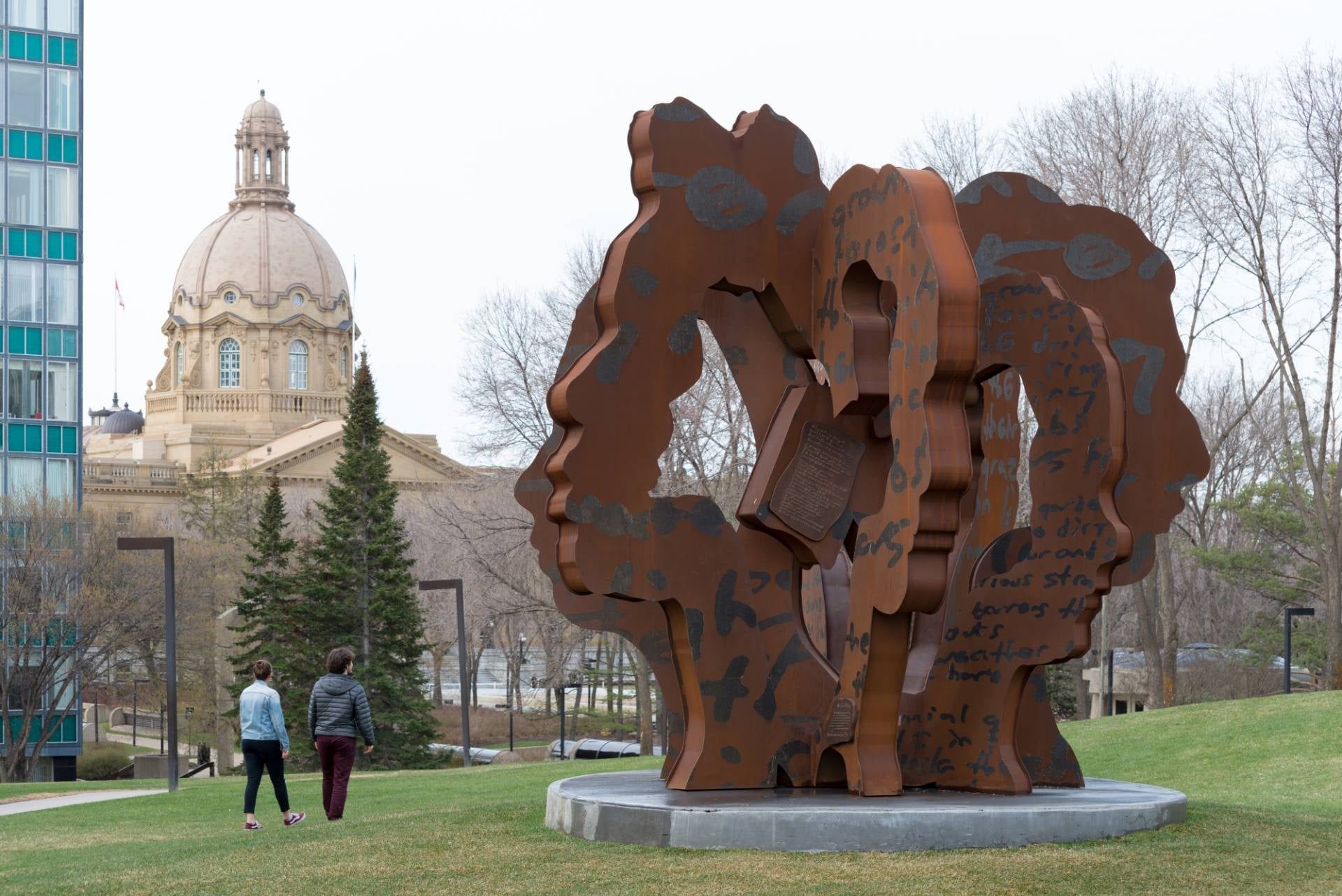Large Corten Steel Sculpture